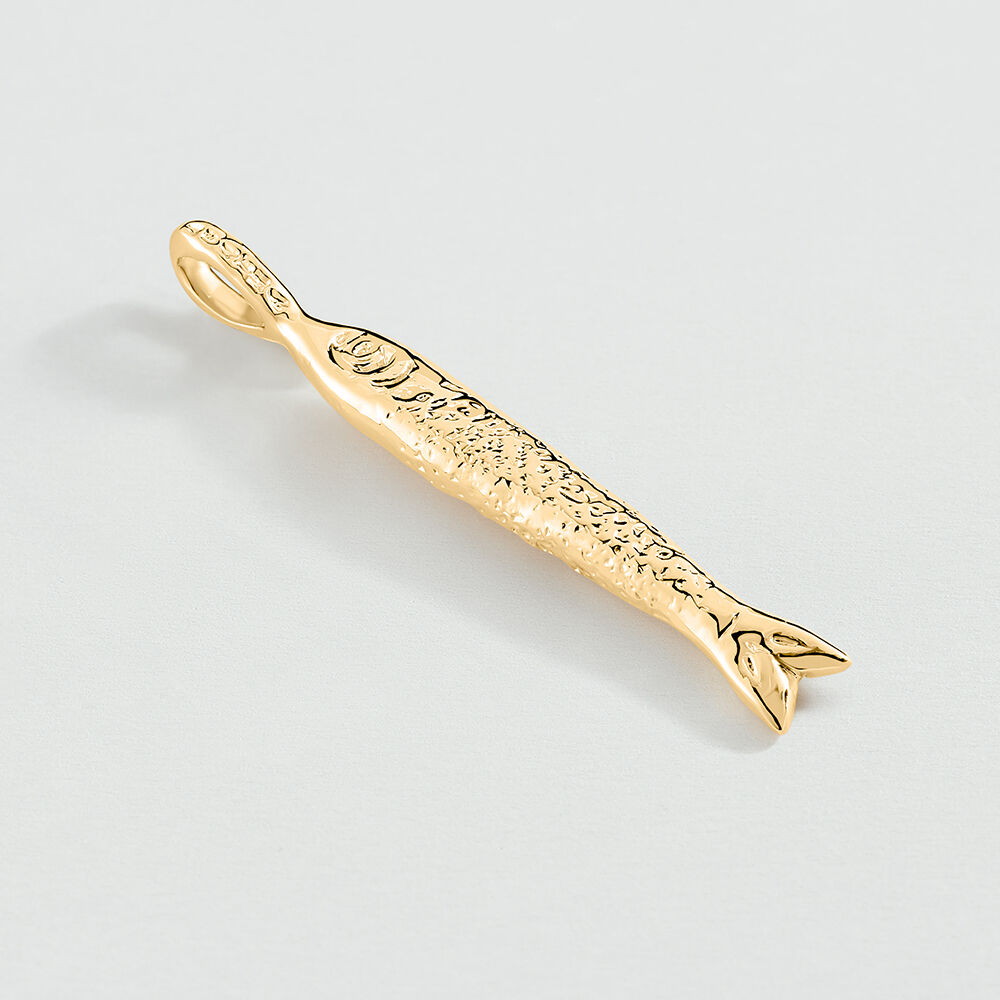 Pendant FISH - Golden -   | Agatha