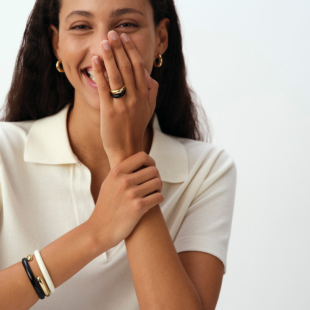 Thin ring LEO - Golden - Leo  | Agatha