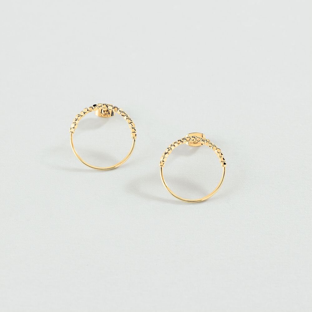 Long earrings CREOBILL - Golden - Earrings  | Agatha