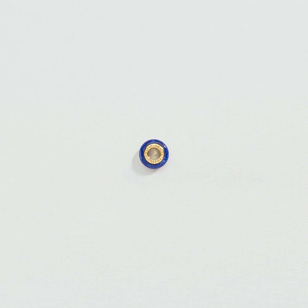 Pendant DONUTS NATURAL STONES - Lapis - All charms  | Agatha