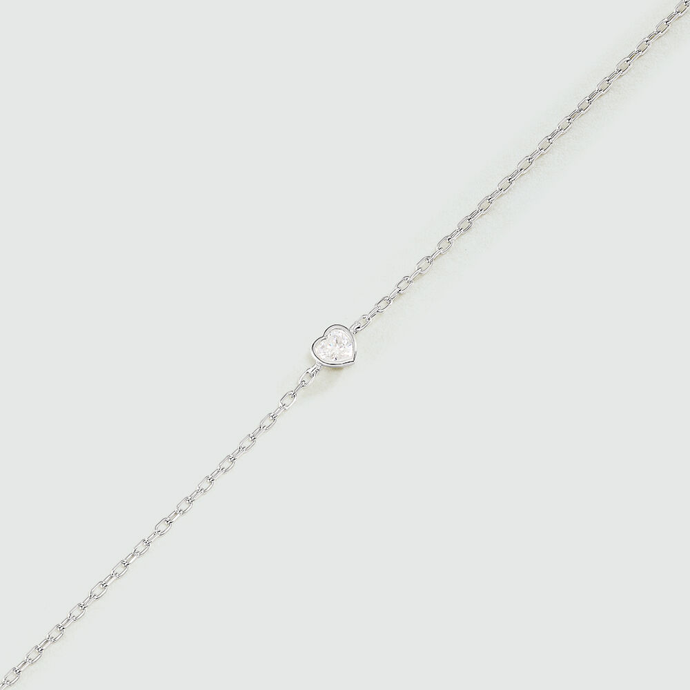 Link bracelet ADOREE - Crystal / Silver - Bracelets  | Agatha