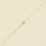 Link bracelet BRILLANT - Crystal / Golden