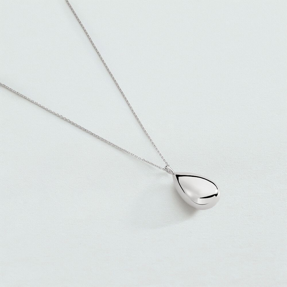 Long necklace DANAE - Silver - Jewellery  | Agatha