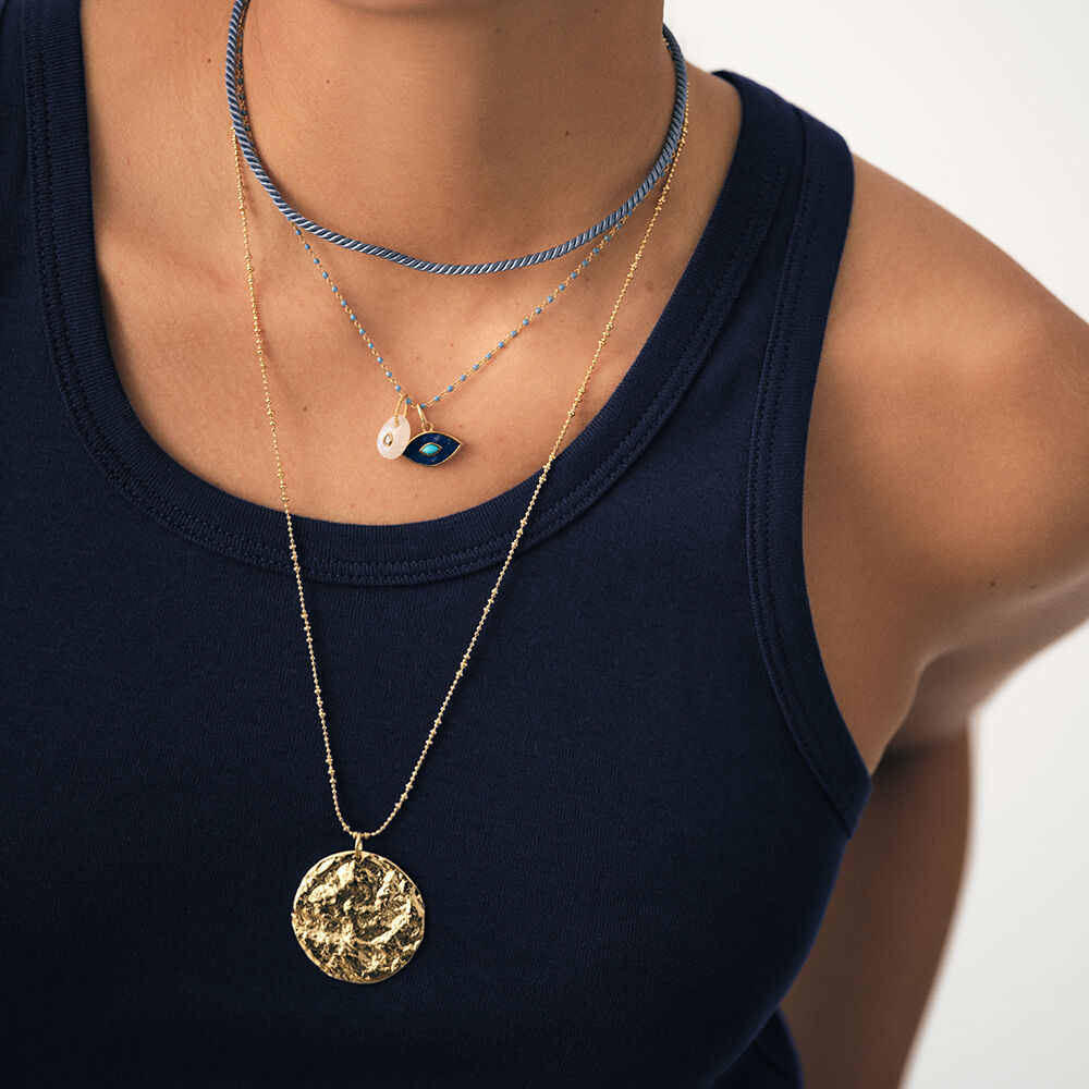 Pendant NATURAL STONE - White moon stone - Jewellery  | Agatha