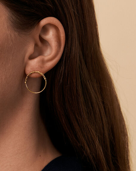 Long earrings CREOBILL - Golden - All jewellery  | Agatha