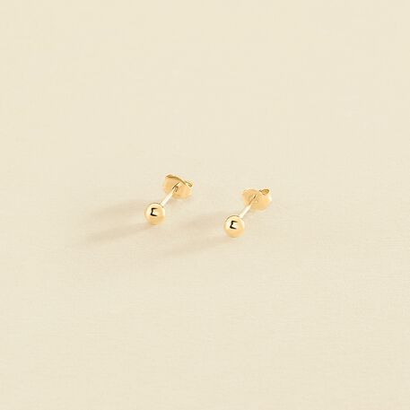 Stud earrings SOL - Golden - All earings  | Agatha
