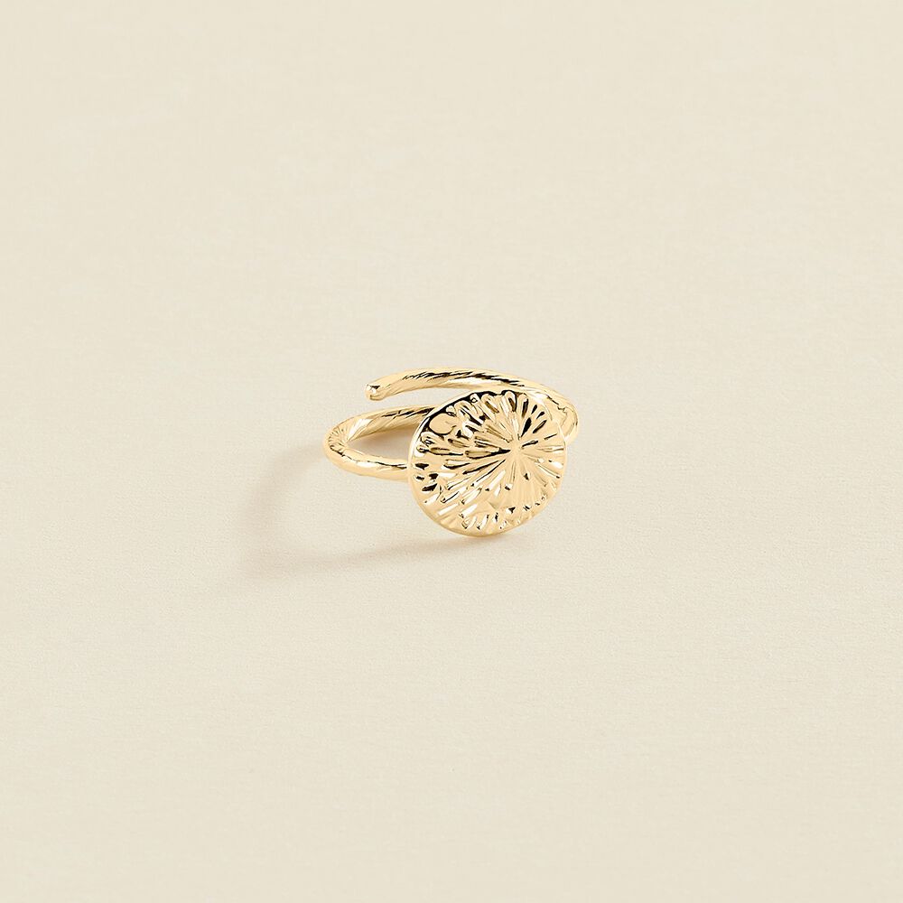 Ajustable ring ASTREE - Golden - Ajustable ring  | Agatha