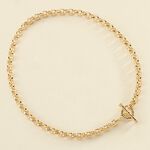 Mid-length necklace TWIGGY - Golden - All jewellery  | Agatha