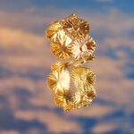 Cuff BLOSSOM - Golden - All jewellery  | Agatha