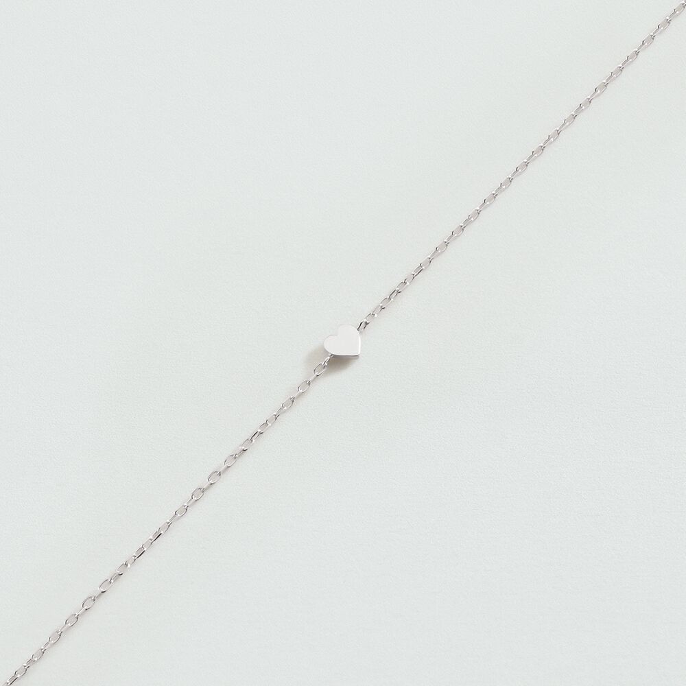 Link bracelet WITH LOVE - Silver - Bracelets  | Agatha