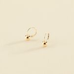Long earrings BOUL - Golden - All earings  | Agatha