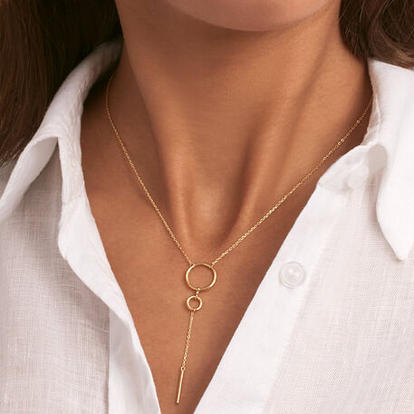 Long necklace PHILRING - Golden - All jewellery  | Agatha