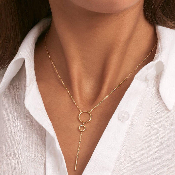Long necklace PHILRING - Golden - All jewellery  | Agatha