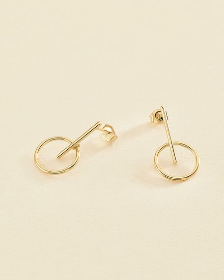 Long earrings PHILRING - Golden - All earings  | Agatha