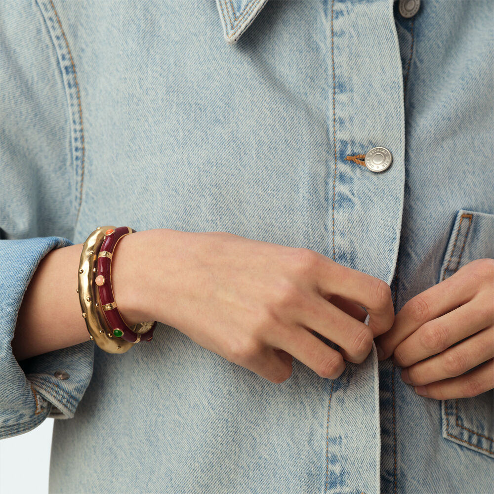 Bangle PANGEA - Golden - Bangle  | Agatha