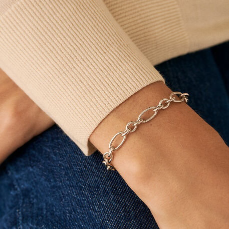 Link bracelet ARGENT - Silver - All jewellery  | Agatha