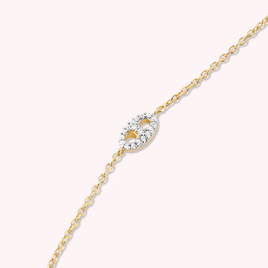 Link bracelet ETREINTE - Silver / Gold - All bracelets  | Agatha