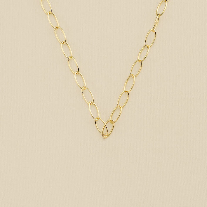 Mid-length necklace CHAIN - Golden - All jewellery  | Agatha