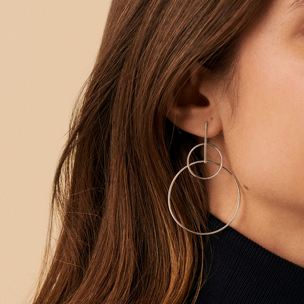 Long earrings CASSINI - Silver - All earings  | Agatha