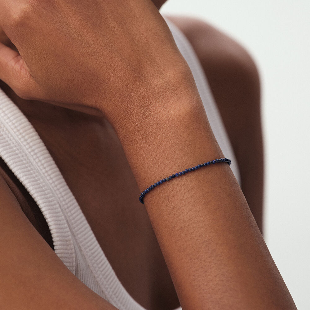 Link bracelet NATURAL STONES - Lapis - Bracelets  | Agatha
