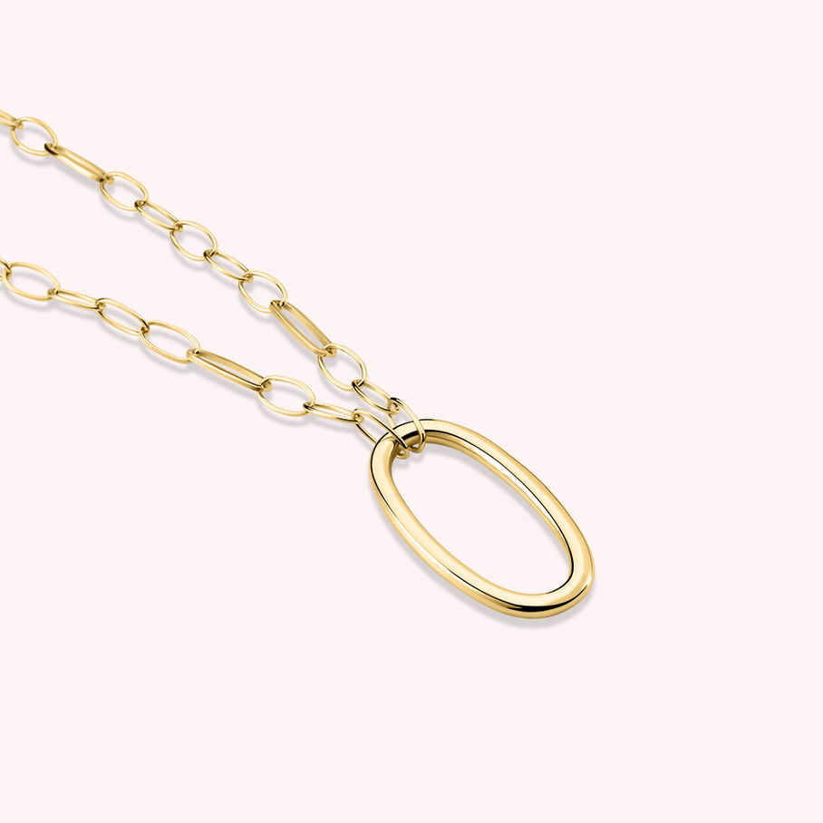 Long necklace CHAIN - Golden - All jewellery  | Agatha