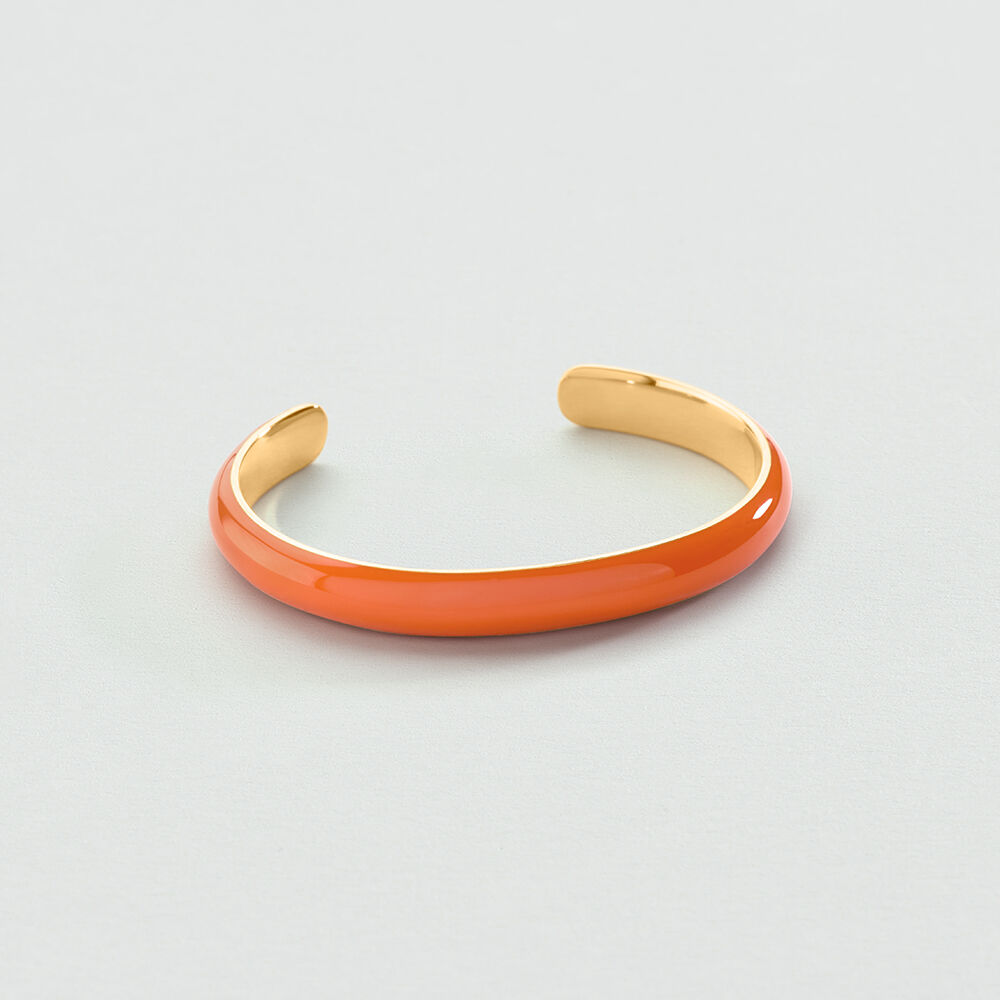 Bangle LEO - Orange / Gold - Bangle  | Agatha