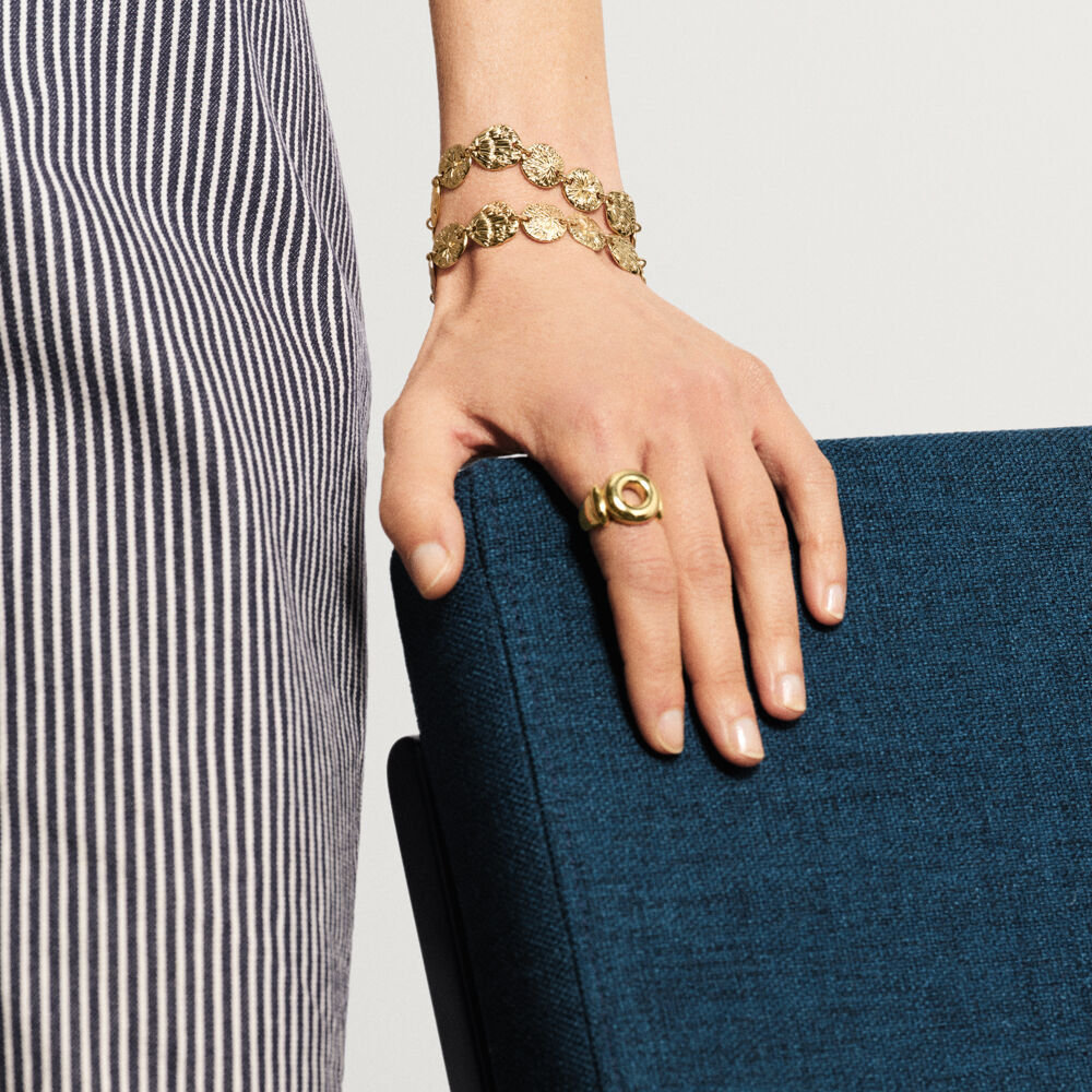 Link bracelet ASTREE - Golden - Bracelets  | Agatha