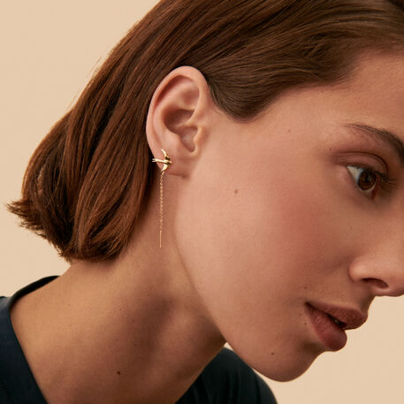 Piercing stud BIRDY - Golden - All jewellery  | Agatha
