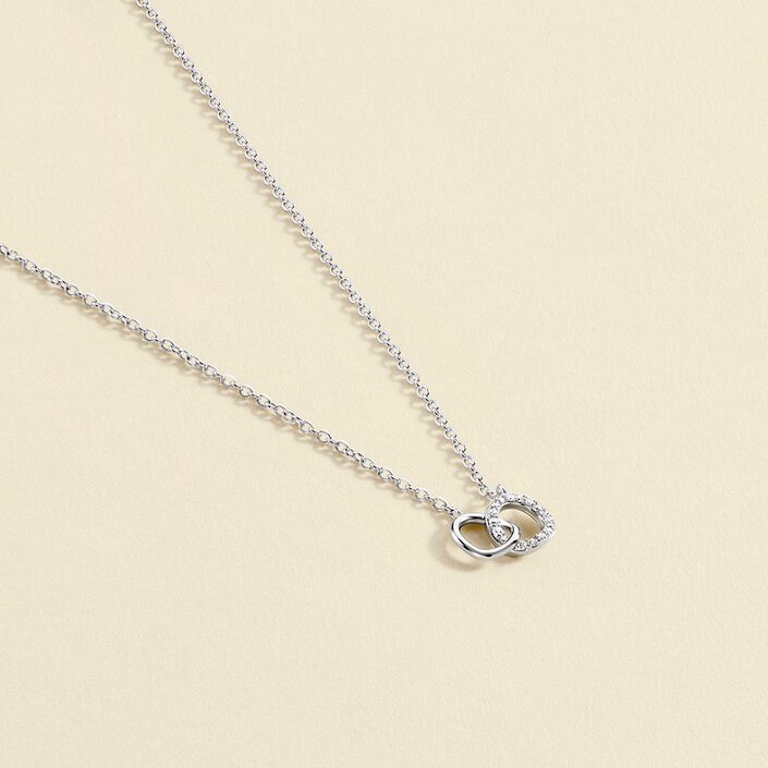 Choker necklace RONDOU - Crystal / Silver - All jewellery  | Agatha