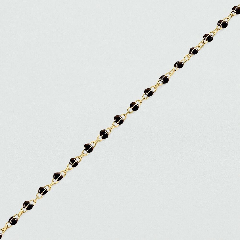 Link bracelet SMARTY - Black / Gold - All Talismans  | Agatha