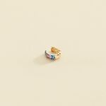Fake piercing SIENNA - Multicolor / Gold - All jewellery  | Agatha