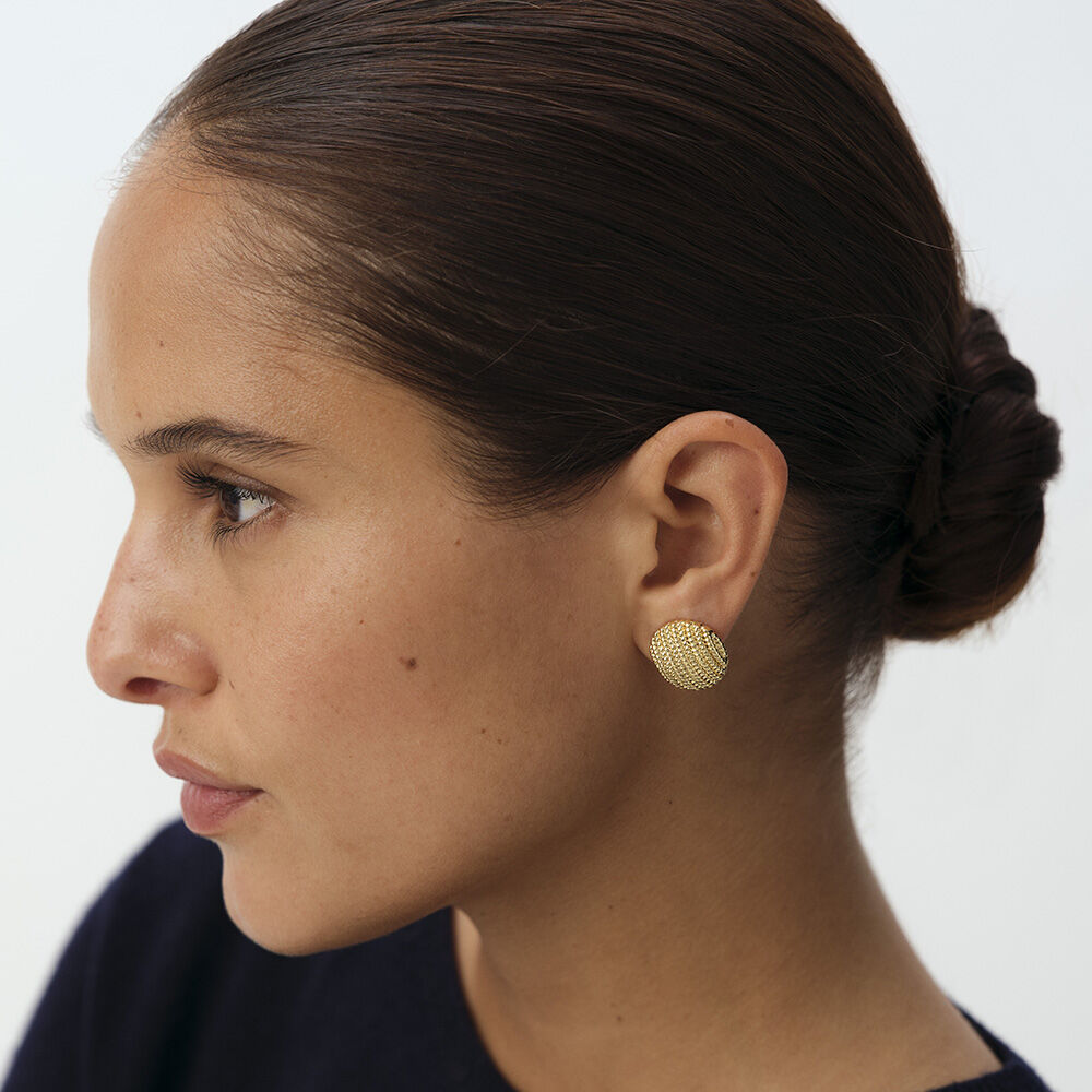 Clip earrings TUILERIE - Golden - Clip earrings  | Agatha