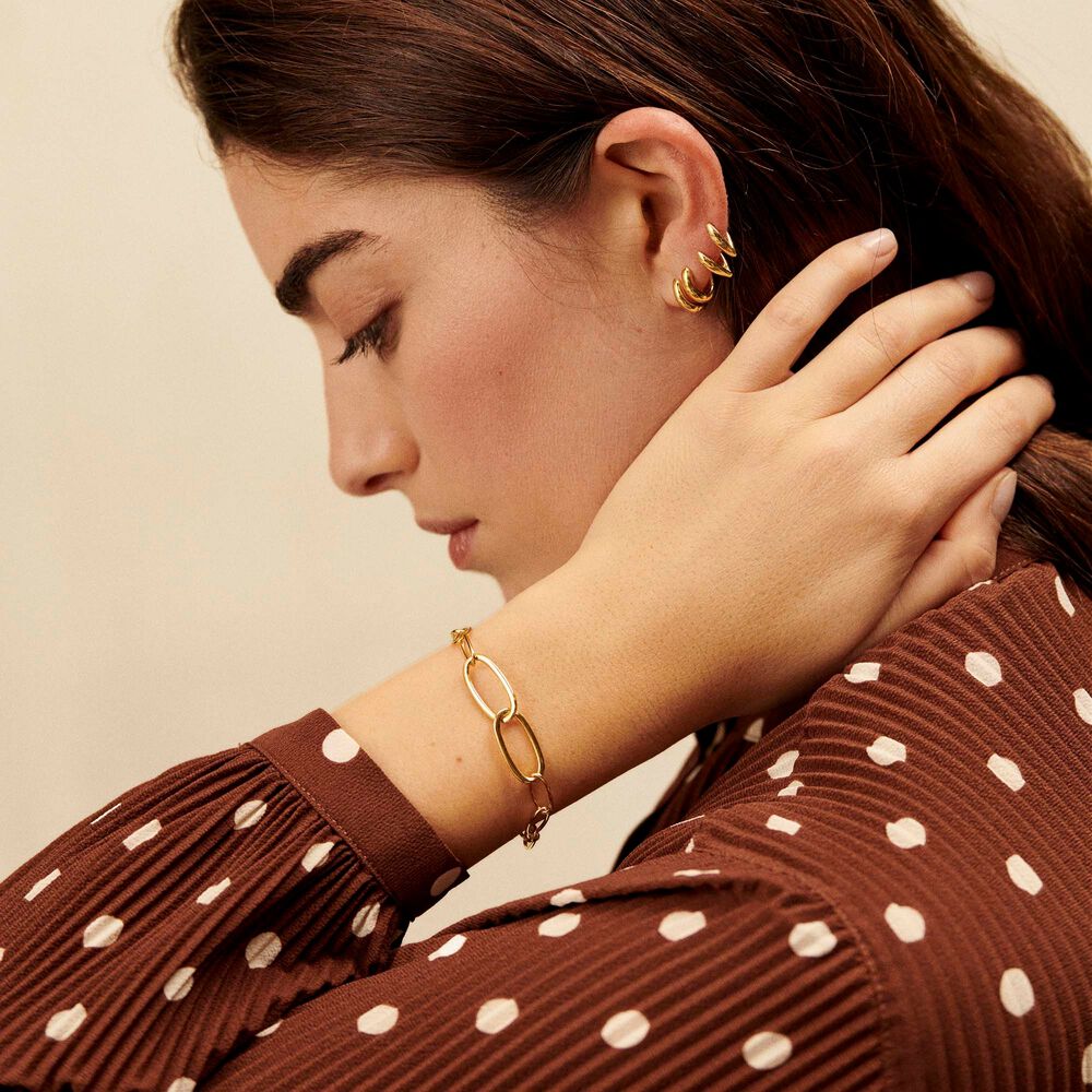 Link bracelet CHAIN - Golden - All bracelets  | Agatha