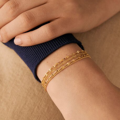 Link bracelet NEBET - Golden - All bracelets  | Agatha