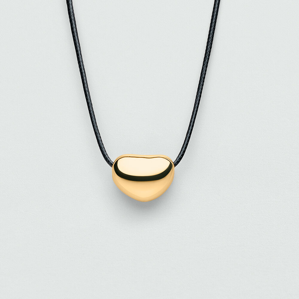 Long necklace ODYSSEE - Black / Gold - Long necklace  | Agatha