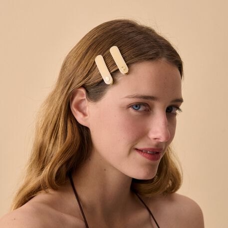 Hair accessory HAI1BETTY - Ivory / Gold - Accessories  | Agatha