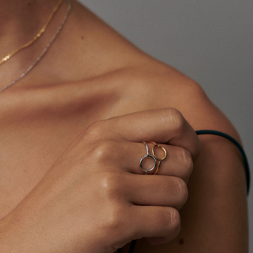 Thin ring PHILRING - Golden - All jewellery  | Agatha