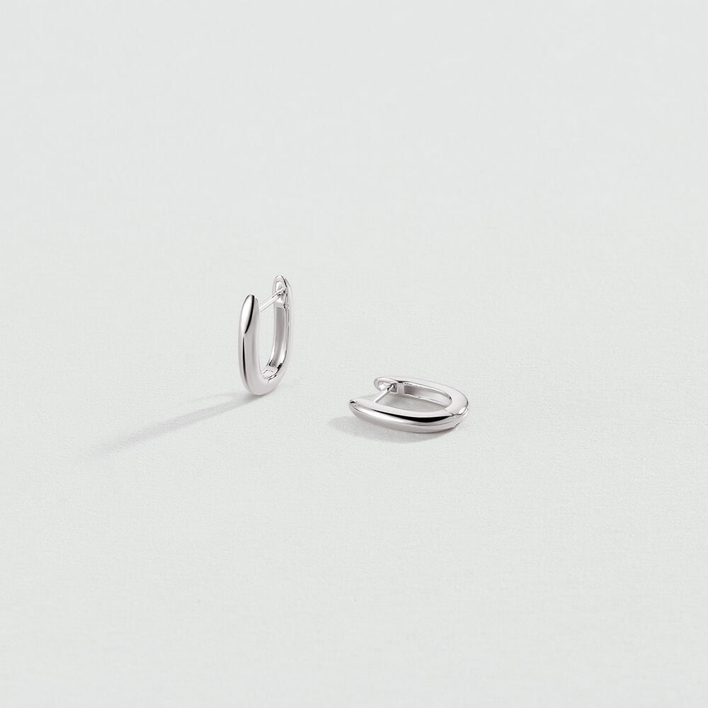 Hoops MABILLON - Silver - Earrings  | Agatha