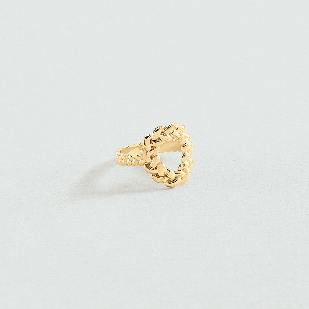 Thin ring TRESSE - Golden - Jewellery  | Agatha