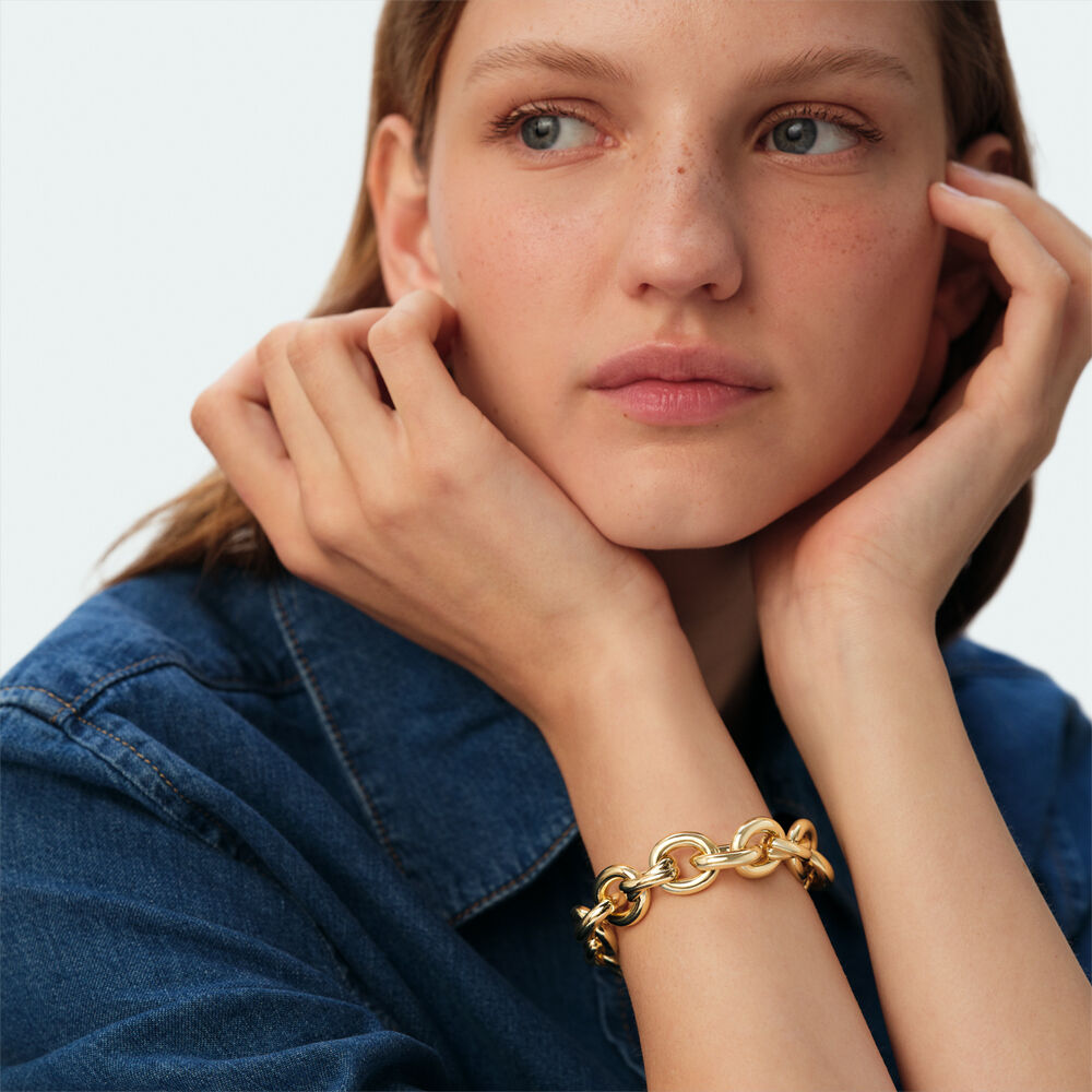 Link bracelet XOXO - Golden - Bracelets  | Agatha