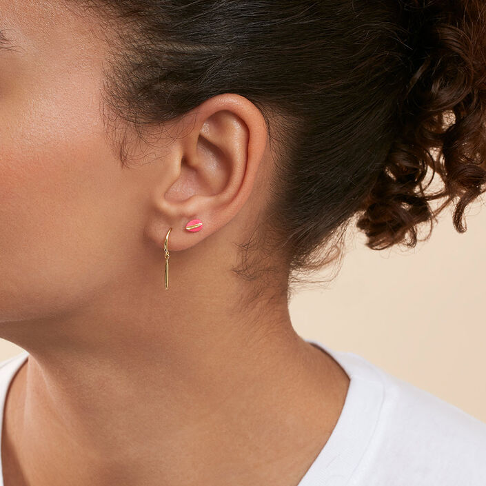 Piercing stud MIX& MATCH - Golden - All jewellery  | Agatha
