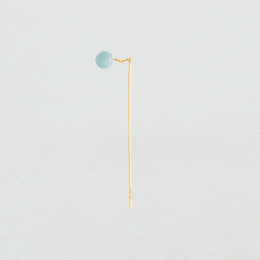 Piercing stud STONES - Amazonite - Outlet  | Agatha