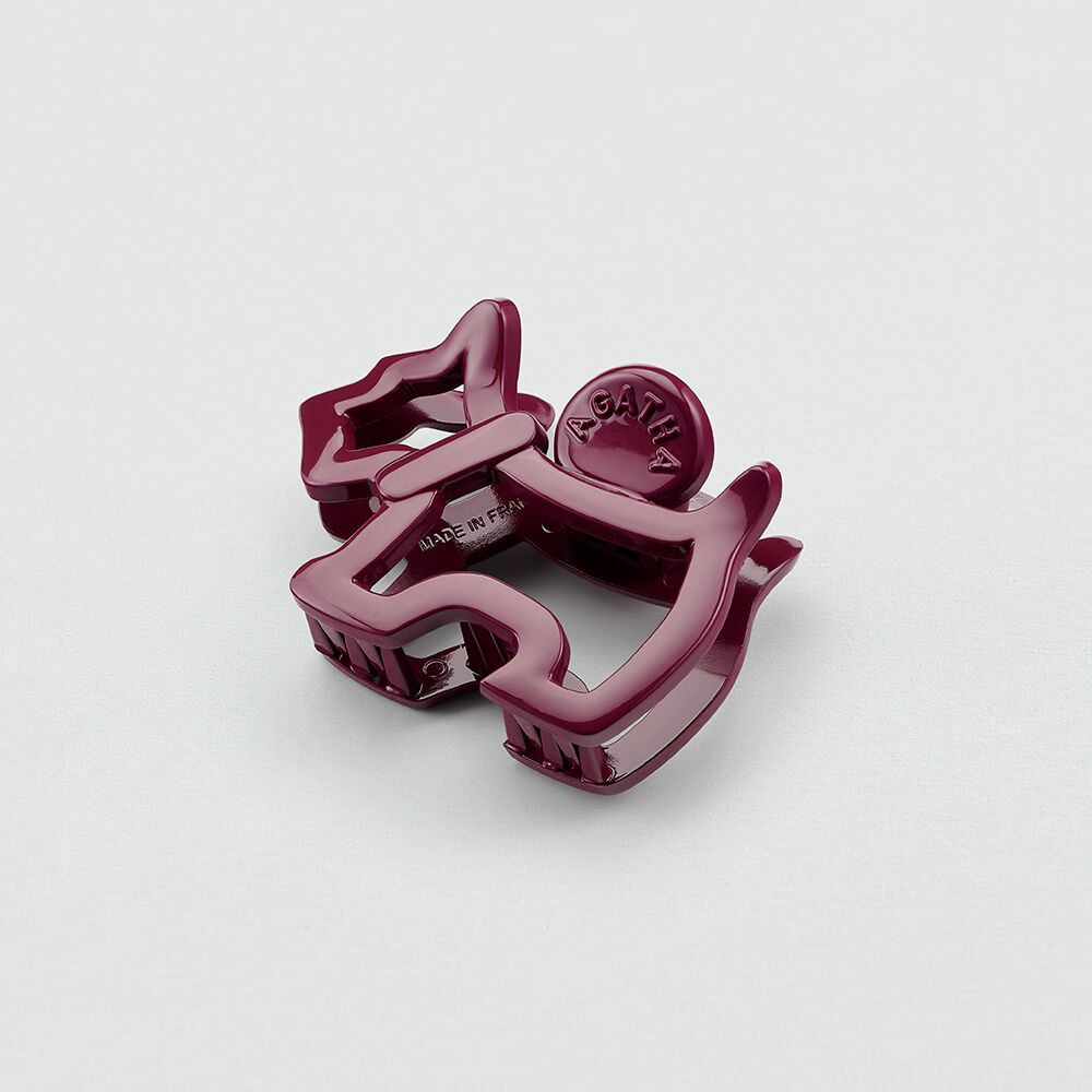 Hair accessory SCOTAJOU - Burgundy - Accessories  | Agatha