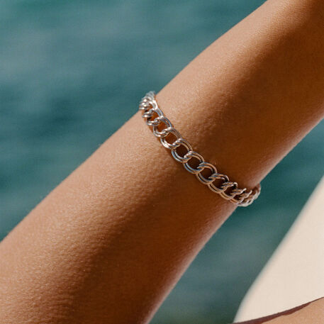 Link bracelet ARGENT - Silver - AGATHA DAYS  | Agatha