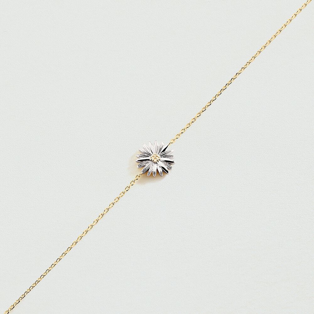 Link bracelet BLOSSOM - Gold / Silver - Bracelets  | Agatha