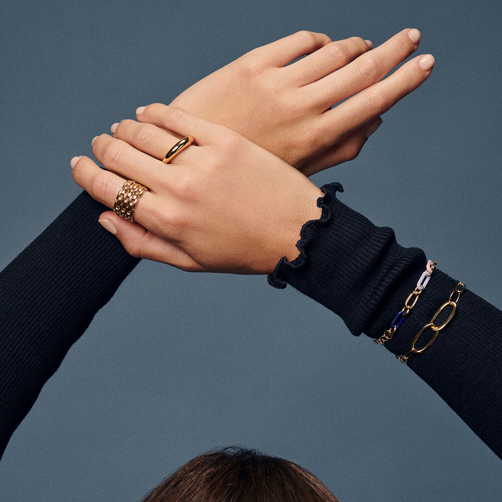 Link bracelet CHAIN - Golden - All bracelets  | Agatha