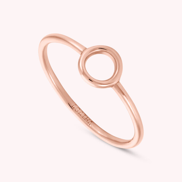 Thin ring PHILRING - Pink - All jewellery  | Agatha