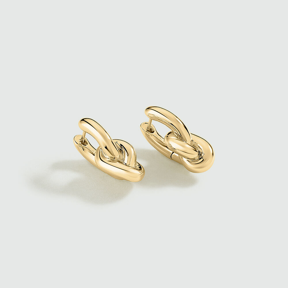 Hoops LOULOU - Golden - Earrings  | Agatha