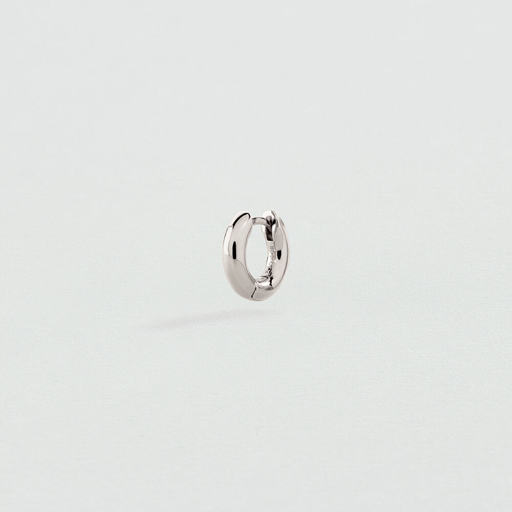 Single hoop earring MIX & MATCH - Silver - Genuine silver  | Agatha