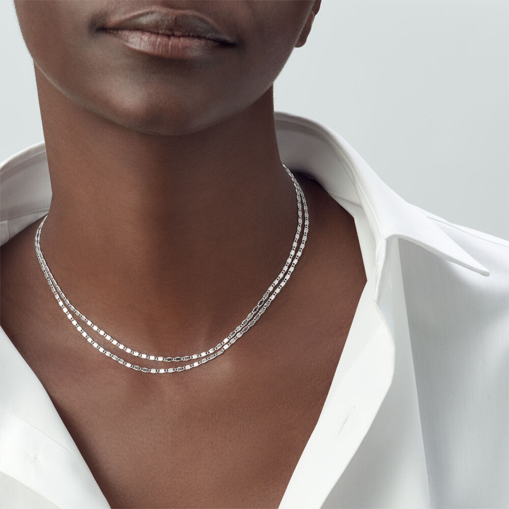 Choker necklace JUSSIEU - Silver - Choker necklace  | Agatha